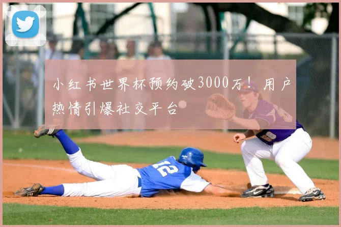 小红书世界杯预约破3000万！用户热情引爆社交平台